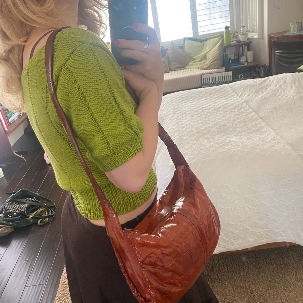 Lee Sands Vintage Eel leather bag